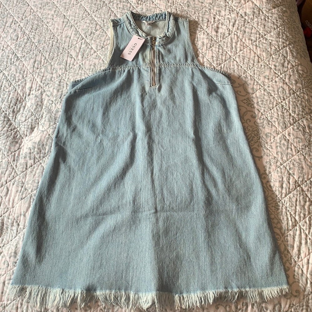 Guess Denim Mini Dress NWT